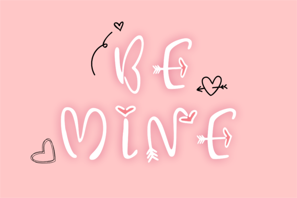 Be Mine: Integrating a Playful Valentine-Themed Font into Professional Design Workflows