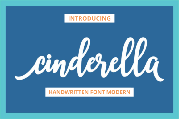 Cinderella: A Handwritten Font with Retro Charm for Your Designs