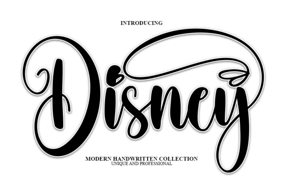 Disney Font: Elevate Your Design with Whimsical Elegance