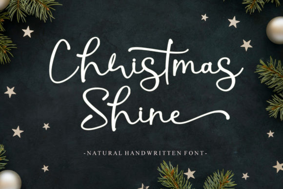 Elevating Modern Design: The Strategic Appeal of Christmas Shine Typography