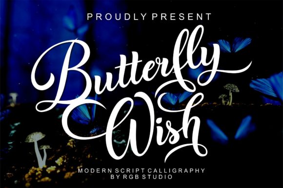 Elevating Your Design Narrative: How the Butterfly Wish Font Defines Modern Elegance