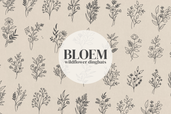 Integrating Bloem: A Practical Guide to Using a Botanical Dingbats Font