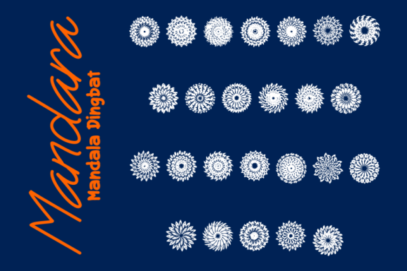 Mandara: A Practical Evaluation of Decorative Dingbat Typography
