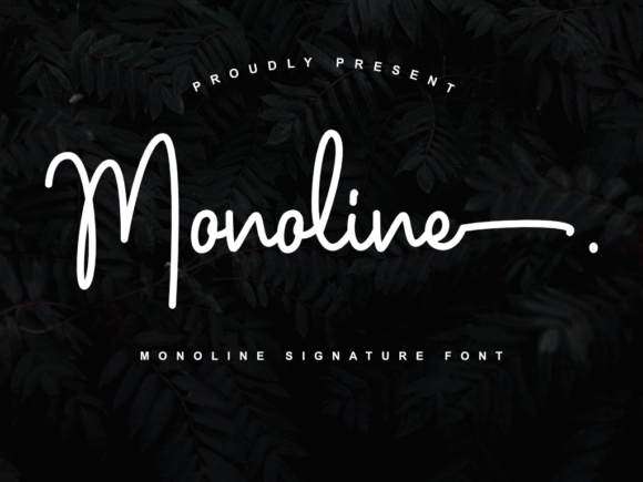 Monoline Font: Crafting Elegant Brand Signatures