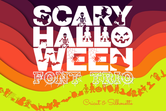Scary Halloween Trio: Unpacking the Versatility of a Seasonal Font Collection