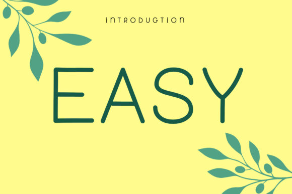 The Enduring Appeal of Simple and Clean Design: A Deep Dive into the Easy Display Font
