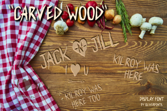 The Unmistakable Impact of Carved Wood Typography
