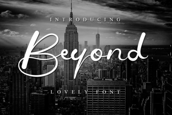 Why Beyond is the Handwritten Font You Need for Authentic Design